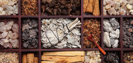Natural Incense Sticks & Solid Ingredients for Meditation & Yoga