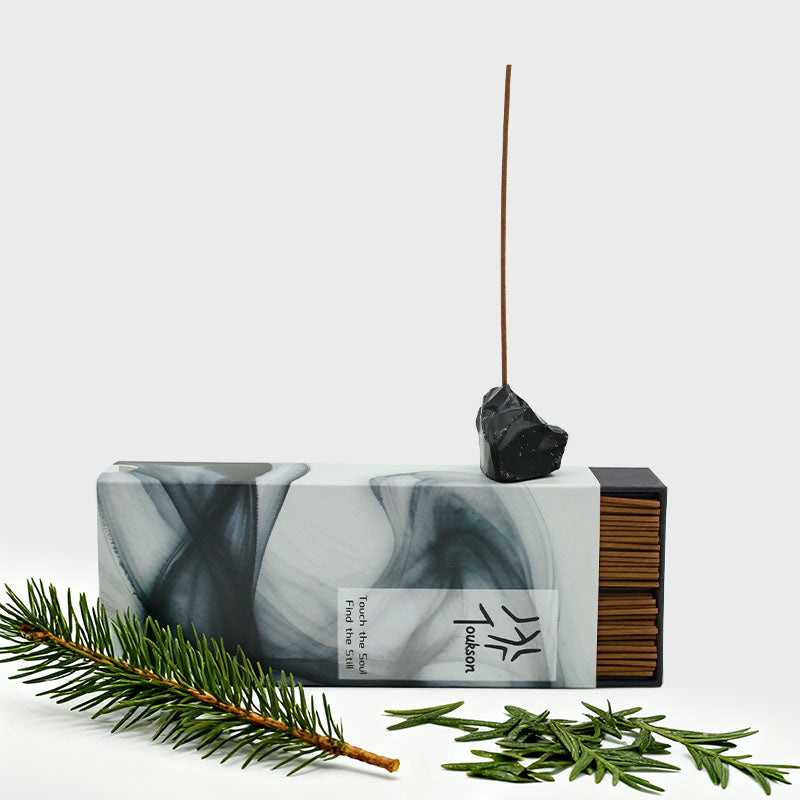 Focus Time · Crystal Incense Set