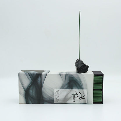 Focus Time · Crystal Incense Set