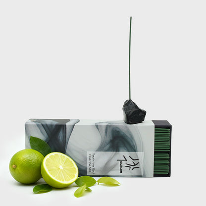 Focus Time · Crystal Incense Set