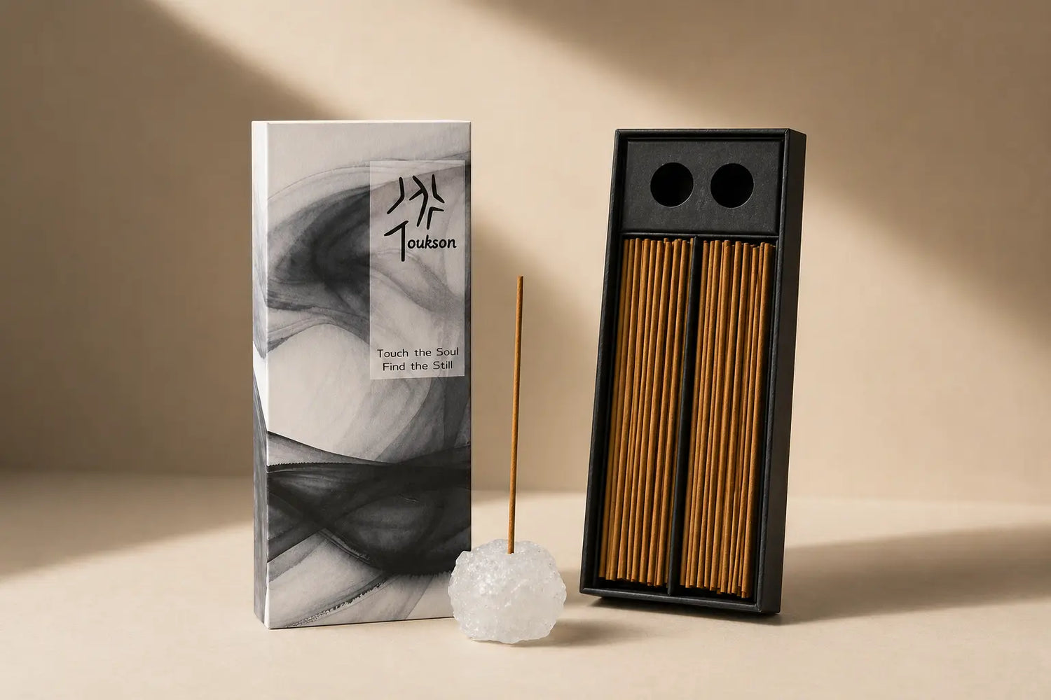 Handcrafted natural incense sticks for home fragrance