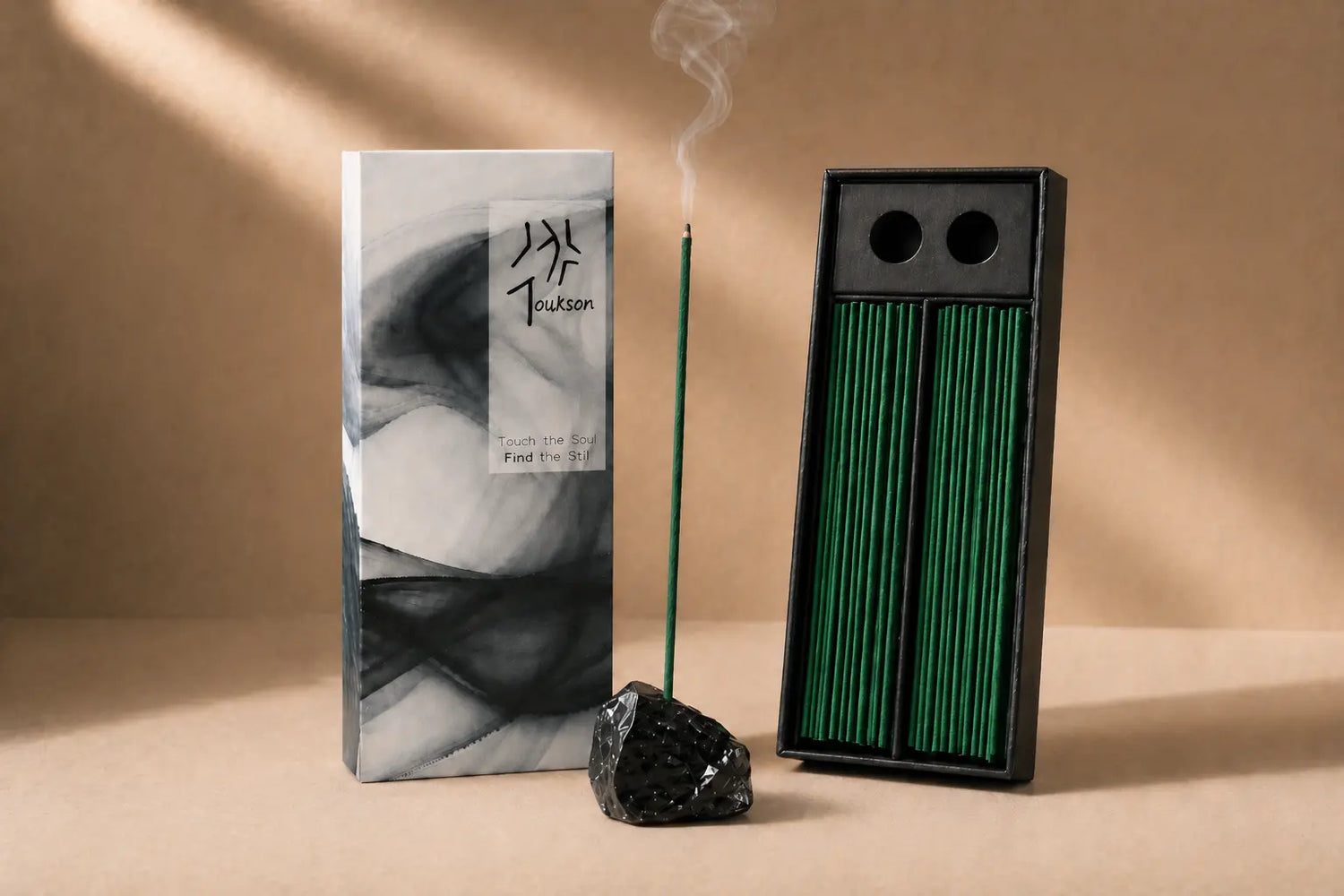 Handcrafted natural incense sticks for home fragrance