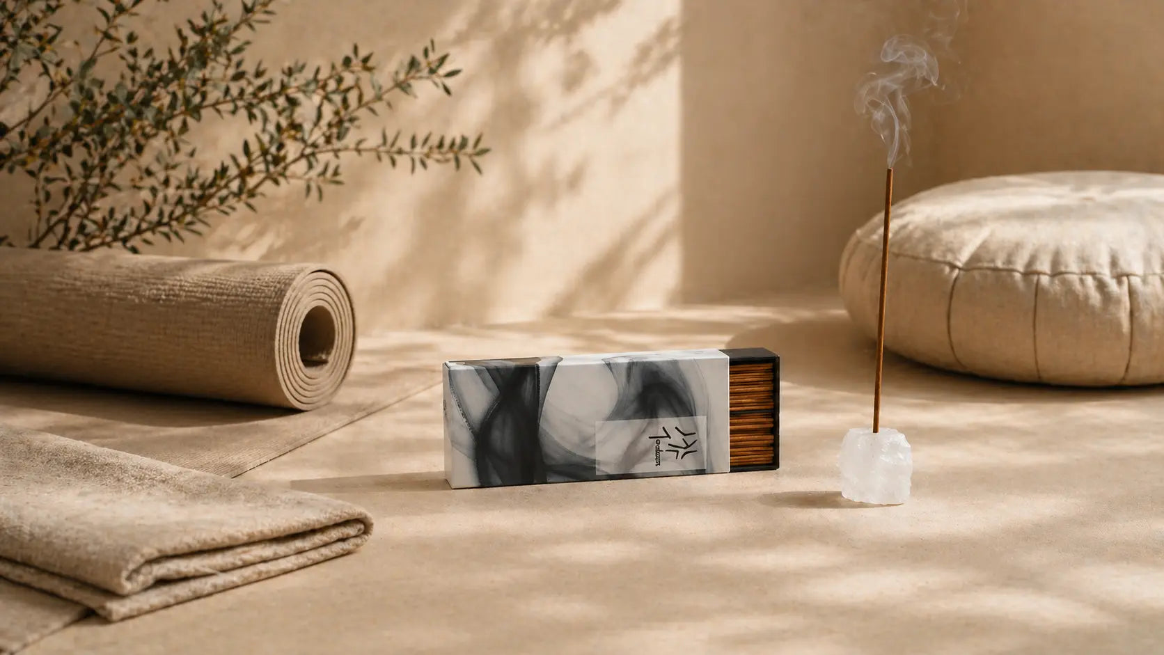 Handcrafted incense sticks made for daily aromatherapy and meditation.