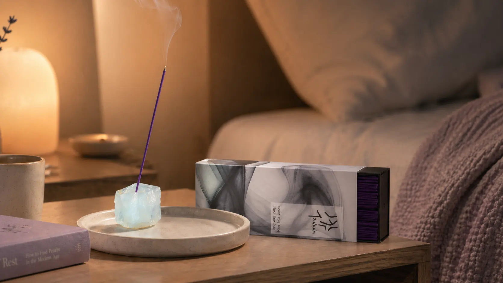 Handcrafted incense sticks made for daily aromatherapy and meditation.