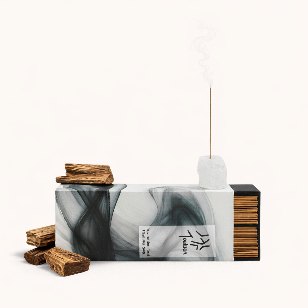 Calm Moments Crystal Incense Set | 4 Scent Choices with Crystal