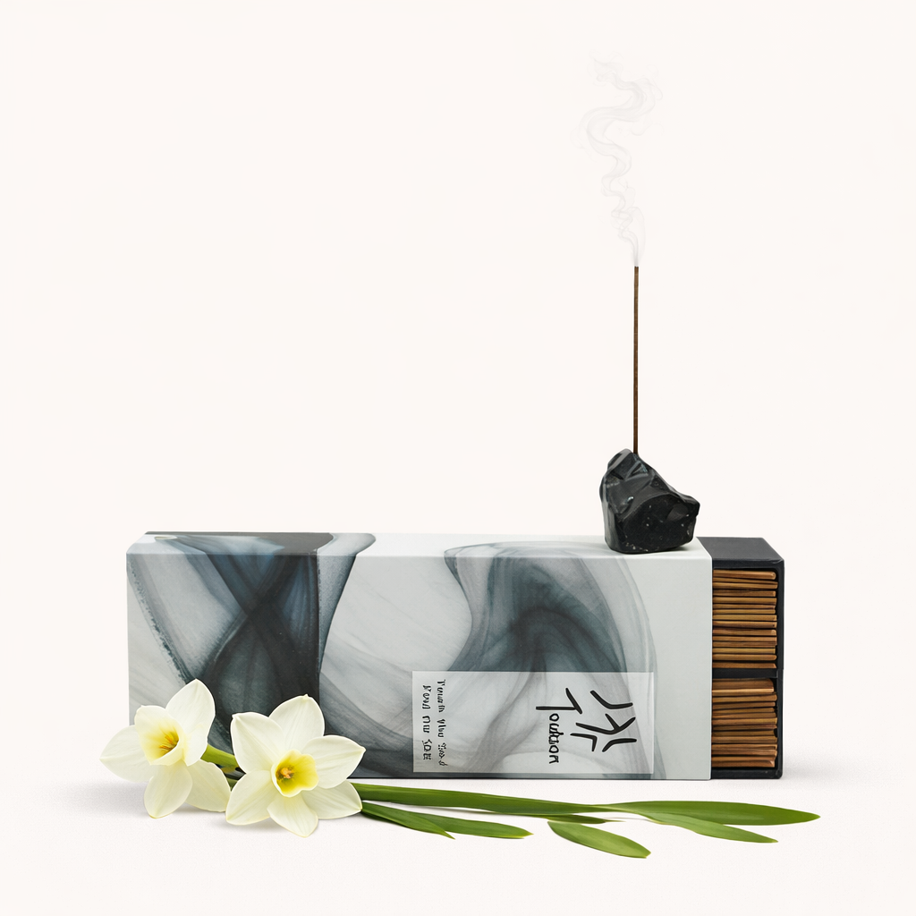 Focus Time · Crystal Incense Set