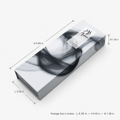 Toukson Focus Time pure incense sticks, with packaging dimensions in inches, ideal for work or study sessions.