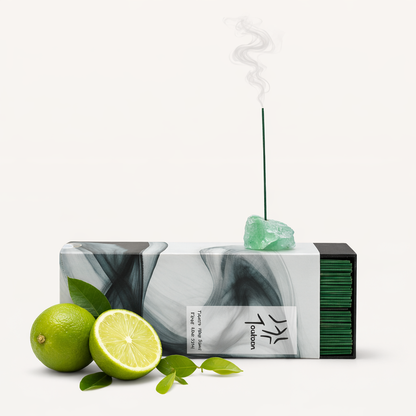 Fresh Shower Crystal Incense Set featuring natural incense sticks and holder for refreshing home fragrance, relaxation, and daily rituals.