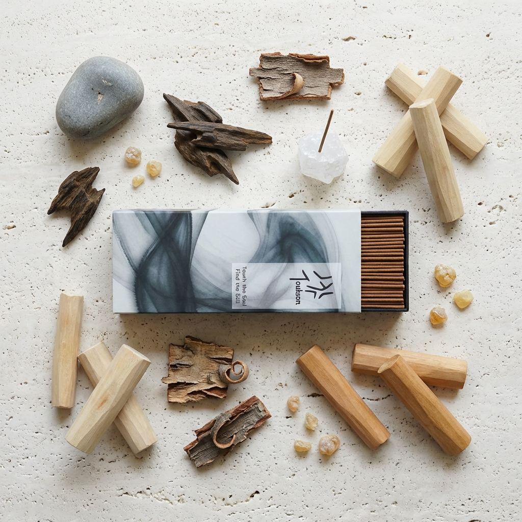 Calm Moments Crystal Incense Set