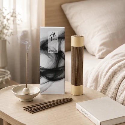 Toukson incense sticks with a no bamboo stick design, offering a purer, cleaner aromatic experience.