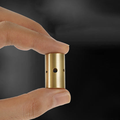 Walnut & Brass Incense Holder with Ash Catcher (7.2")